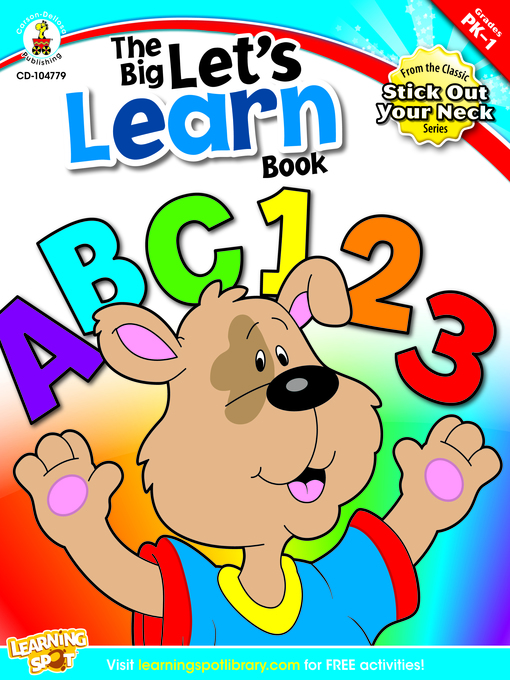 Title details for The Big Let's Learn Book, Grades PK - 1 by Carson Dellosa Education - Available